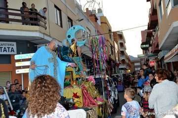 La Cabalgata Real recorre la zona comercial de Los Llanos de Telde (Foto Antonio Alí y Francisco Javier Santana)